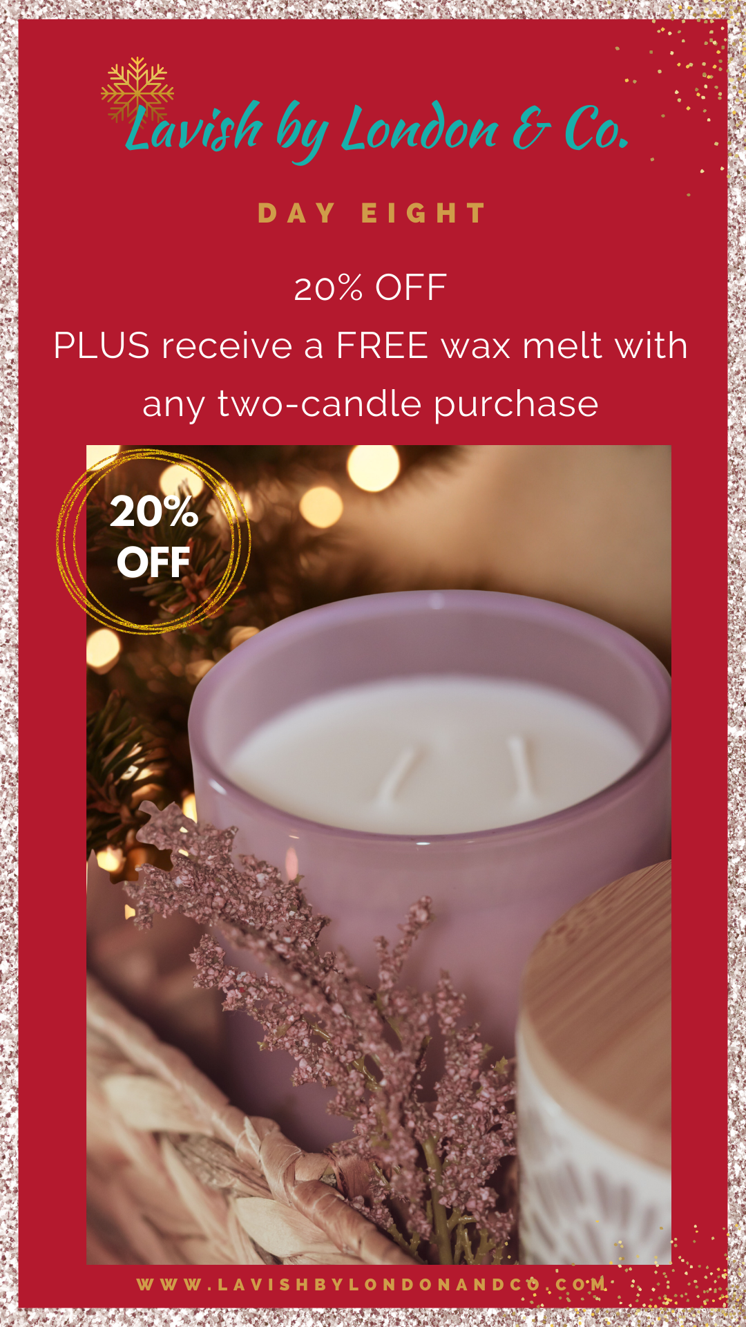 ✨ 12 Days of Christmas — Day 8: Candle Lover’s Day ✨