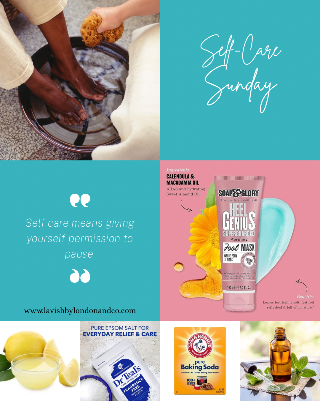 Self-Care Sunday: At Home Spa Pedicures Routine