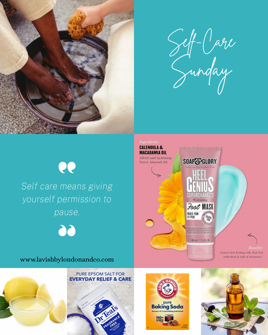 Self-Care Sunday: At Home Spa Pedicures Routine