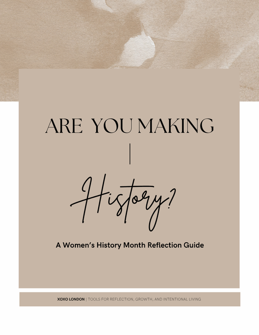 Are You Making History? A Reflection Guide for Women